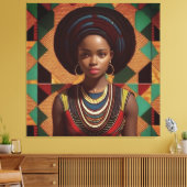 Amari von der Großmütigkeit Leinwanddruck (Insitu (Wohnzimmer))