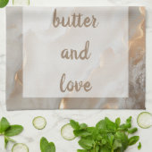 Amariel - weiß geschirrtuch (Gefaltet)