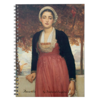 Amarilla von Frederick Leighton Notebook Notizblock