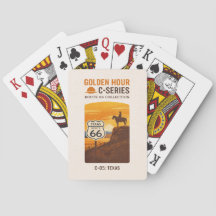 Amarillo Centennial Cowboy Sonnenuntergangsdeck