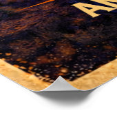 Amarillo Desert Texas Centennial Poster (Ecke)