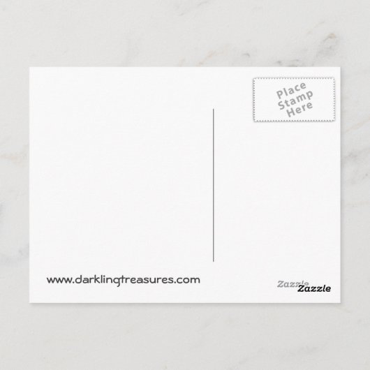 Amarillo Dragon Postcard Postkarte (Rückseite)