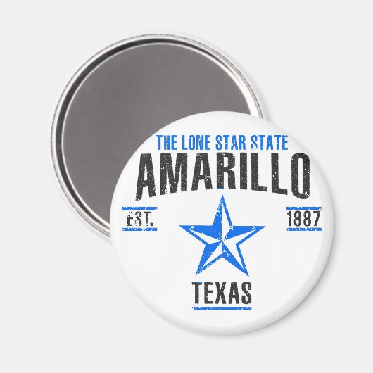 Amarillo Magnet (Vorderseite/Rückseite)