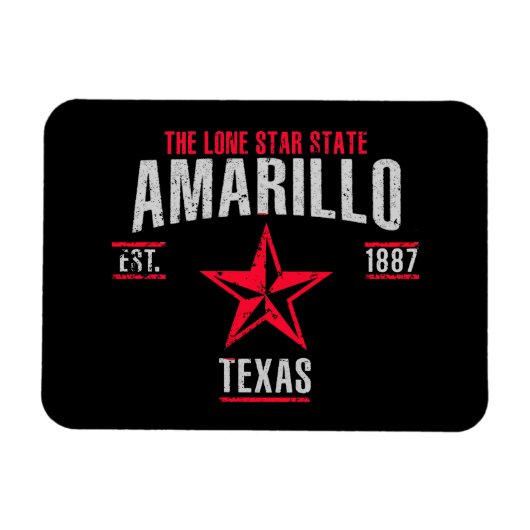 Amarillo Magnet (Horizontal)