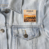 Amarillo Route 66 Retro-Wüsten-Andenken-Geschenk Button (Beispiel)