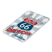 Amarillo Route 66 Vintag America Texas Magnet (Linke Seite)