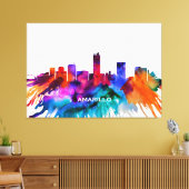 Amarillo Skyline Leinwanddruck (Insitu (Wohnzimmer))