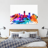 Amarillo Skyline Leinwanddruck (Insitu (Schlafzimmer))