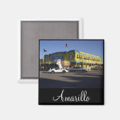 Amarillo Texas Magnet (Vorderseite/Rückseite)