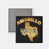AMARILLO, TEXAS MAGNET (Vorderseite/Rückseite)