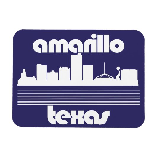Amarillo Texas Magnet (Horizontal)