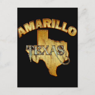 AMARILLO, TEXAS POSTKARTE