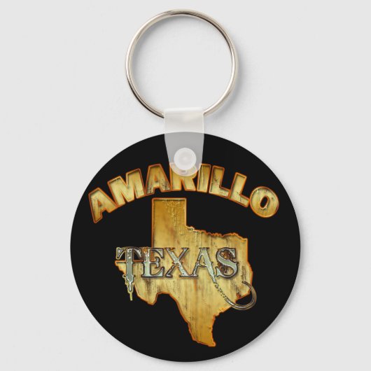 AMARILLO, TEXAS SCHLÜSSELANHÄNGER (Vorderseite)