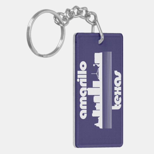 Amarillo Texas Schlüsselanhänger (Vorderseite links)