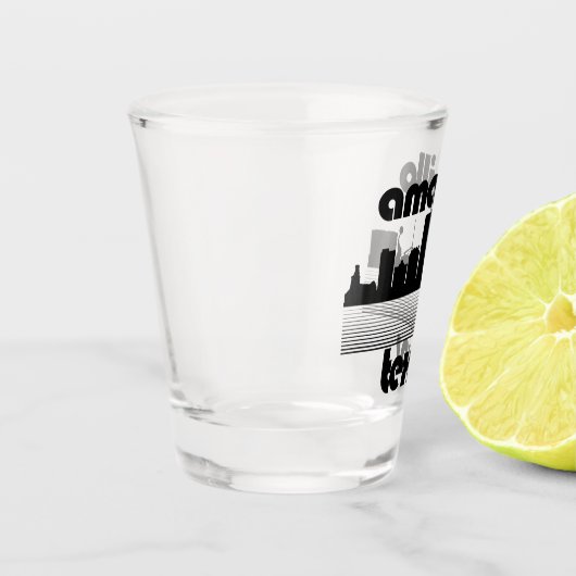 Amarillo Texas Schnapsglas (Links)