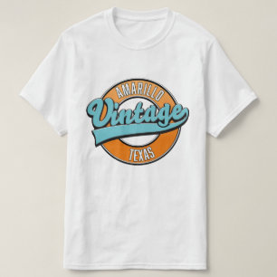 Amarillo Texas Vintages Logo T-Shirt