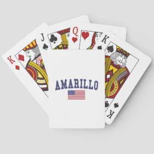 Amarillo US Flag Spielkarten
