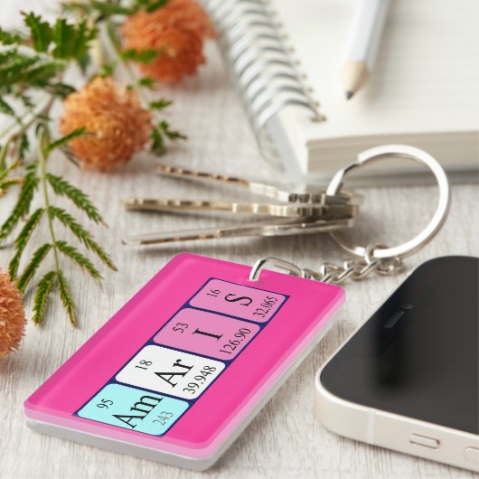 Amaris-Schlüsselring Schlüsselanhänger (Vorderseite rechts)
