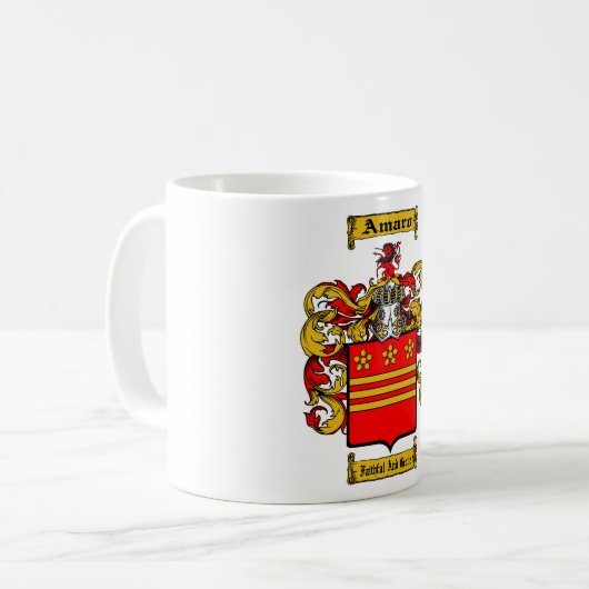 Amaro Kaffeetasse (Vorderseite Links)