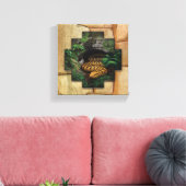 Amaru - Leinwand-Wandkunst Leinwanddruck (Insitu (Wohnzimmer))