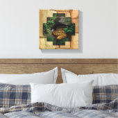 Amaru - Leinwand-Wandkunst Leinwanddruck (Insitu (Schlafzimmer))