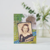 Amaryllis ATC Postkarte (Stehend Vorderseite)