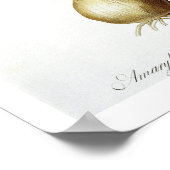 Amaryllis Belladonna, von 'Les Liliacees', engrav Poster (Ecke)