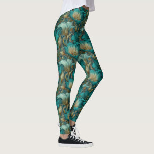 Amaryllis-Blumen-Gewichtheben Amaryllis-Charm-Mama Leggings