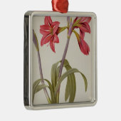 Amaryllis Brasiliensis Ornament Aus Metall (Rechts)