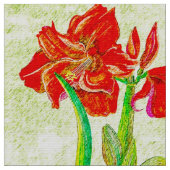 Amaryllis Fabric 3 Stoff (Nahaufnahme)