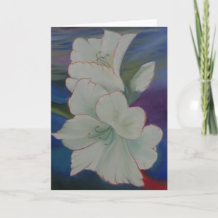 Amaryllis Feiertagskarte