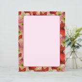 Amaryllis Floral Stationery (Stehend Vorderseite)
