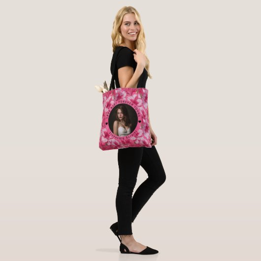Amaryllis-Garten zum Geburtstag Geschenk Tasche (Am Model)