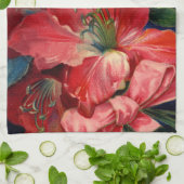 Amaryllis Geschirrtuch (Gefaltet)