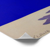 Amaryllis im Juli 2007 Poster (Ecke)