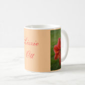 Amaryllis Kaffeetasse (VorderseiteRechts)