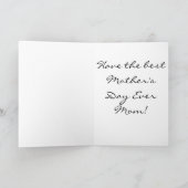 Amaryllis-Muttertag Karte (Innenseite)