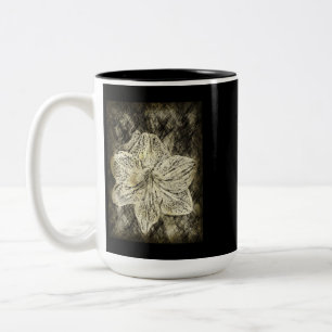 Amaryllis Old Time Sketch Muttertag Zweifarbige Tasse
