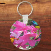 Amaryllis-Party Schlüsselanhänger (Vorderseite)