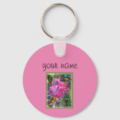 Amaryllis-Party Schlüsselanhänger (Rückseite)