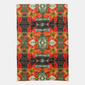 Amaryllis Pattern Kitchen Towels Geschirrtuch (Vertikal)