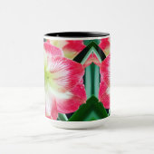Amaryllis pinkfarbig, sanfte Blume Tasse (Zentrum)