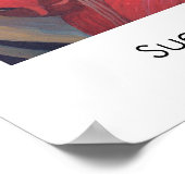 Amaryllis Poster (Ecke)