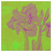 Amaryllis Purle Fabric 5 Stoff (Nahaufnahme)