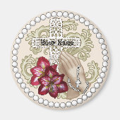 Amaryllis Rosary Magnet (Vorne)