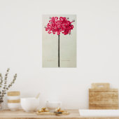 Amaryllis Sarniensis oder Narcissus Poster (Küche)