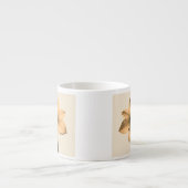 Amaryllis sepia espressotasse (Vorderseite)