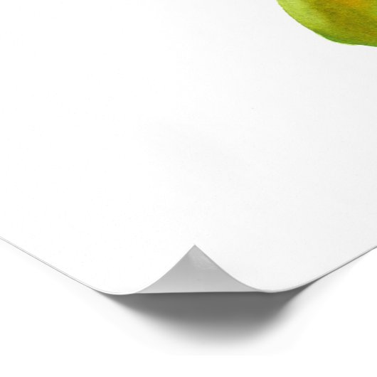 Amaryllis Sprache der Blume Botanische Pflanze Kun Poster (Ecke)