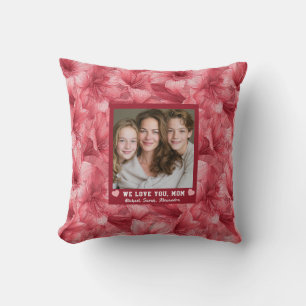 Amaryllis-Sträuße-Göttin-Neue-Mutter-Wohnung-Dekor Kissen