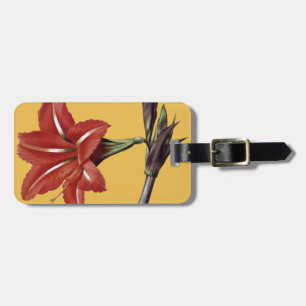 Amaryllis Striped Gepäckanhänger